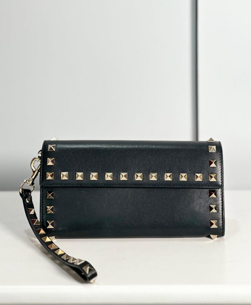 Valentino Rockstud Long Wallet