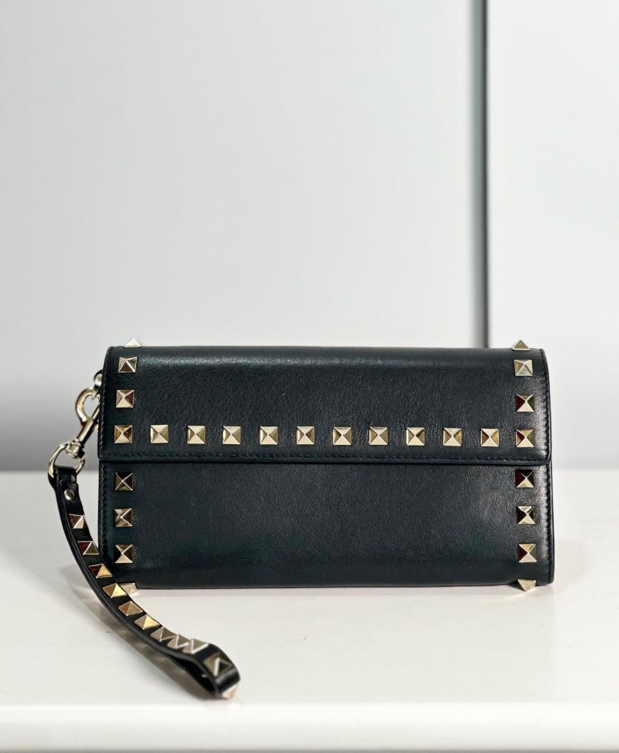 Valentino Rockstud Long Wallet