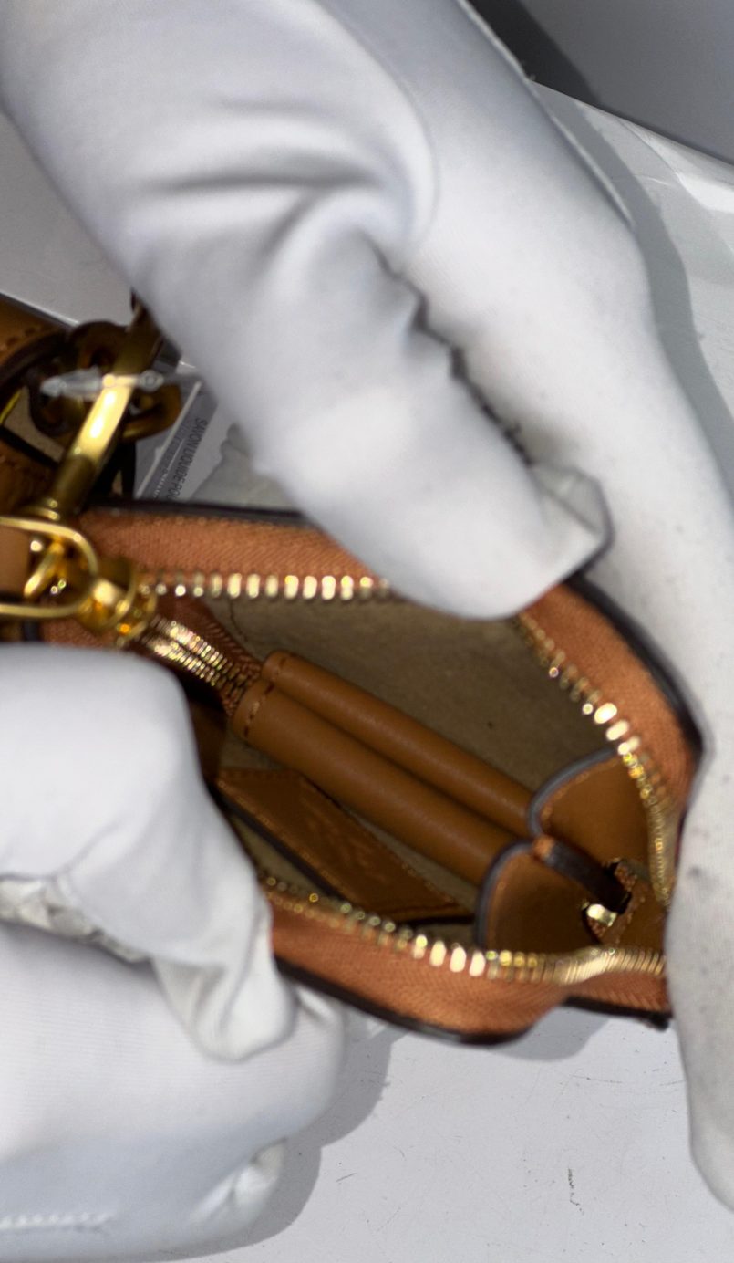 MCM Diamond Crossbody With Airpods Pouch