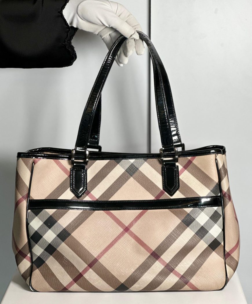 Burberry Nova Check Medium Emmy Tote