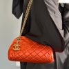 Chanel Mini Mademoiselle Bowling Bag Satin
