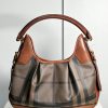 Burberry Brooklyn Hobo Bag Tan