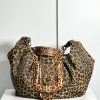 Fendi Leopard Print Hobo Bag