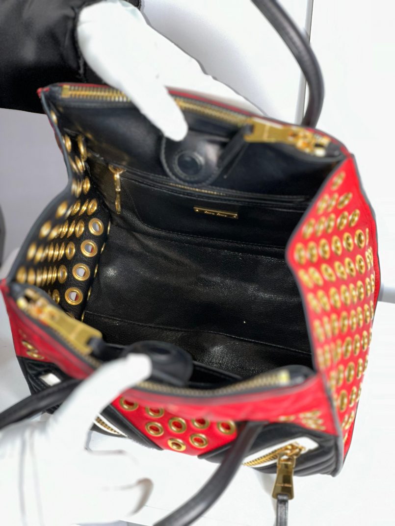 Miu Miu Biker Grommet Bag