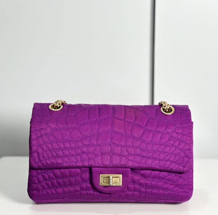 Chanel Satin 2.55 Reissue Small Double Flap Bag