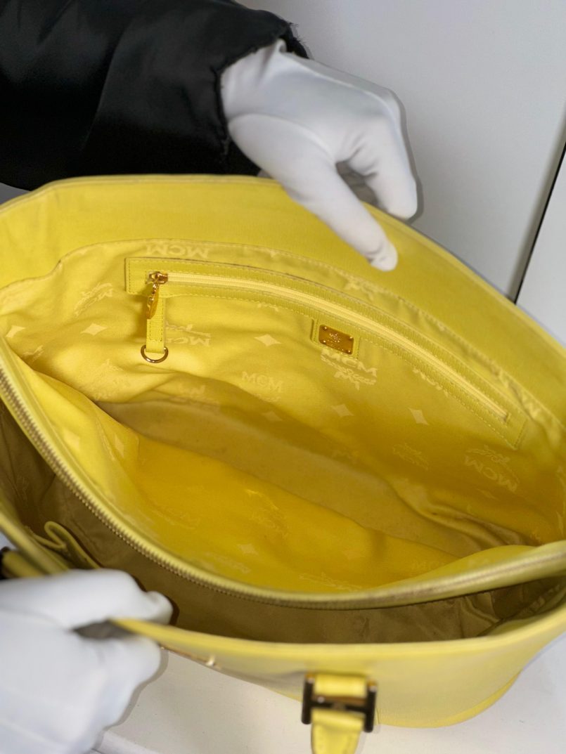MCM Yellow Shopper