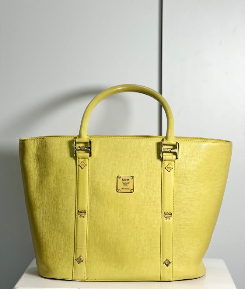 MCM Yellow Shopper