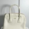 Prada Saffiano Tote Bag White