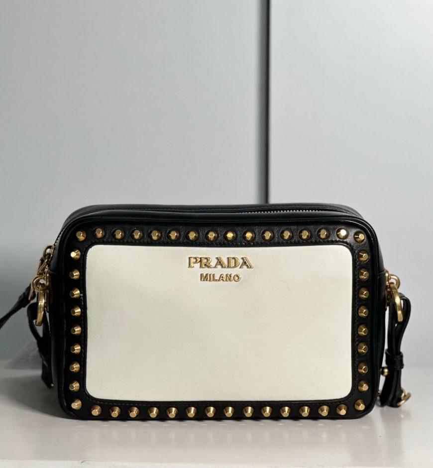 Prada Studded Camera Bag