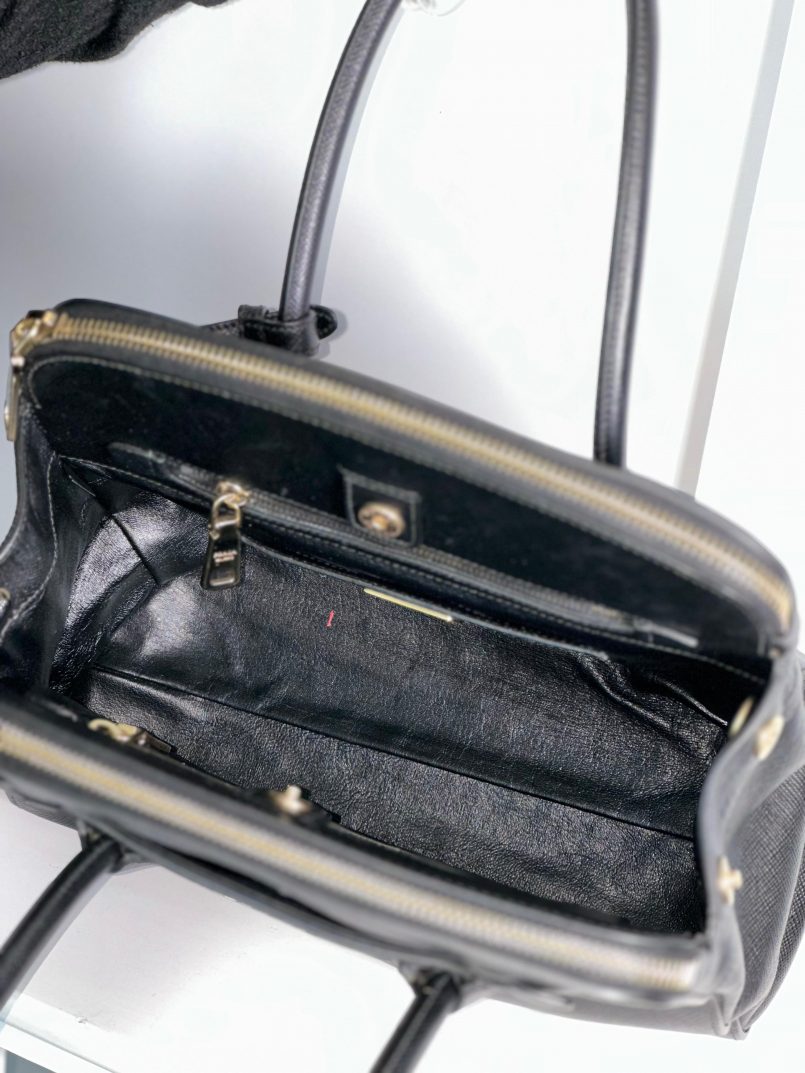 Prada Saffiano Double Zip Bag
