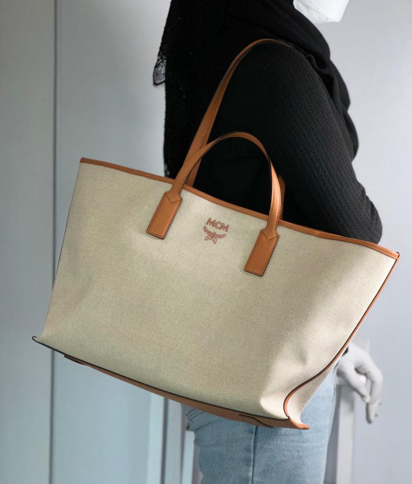 MCM Large Aren Tote Bag