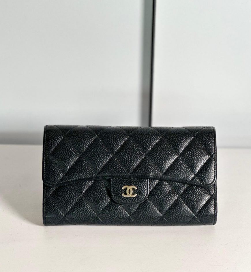 Chanel Classic Trifold Long Wallet