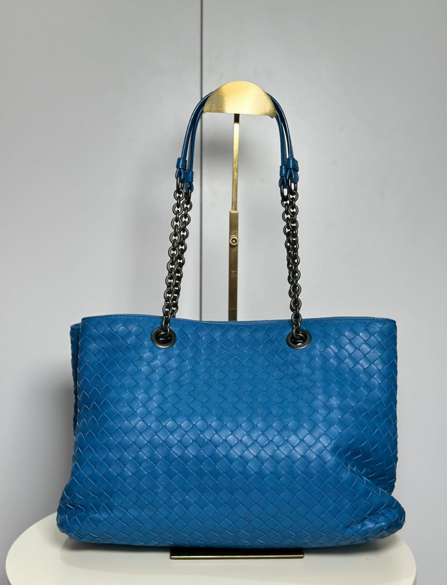 Bottega Venetta Intrecciato Leather Bag