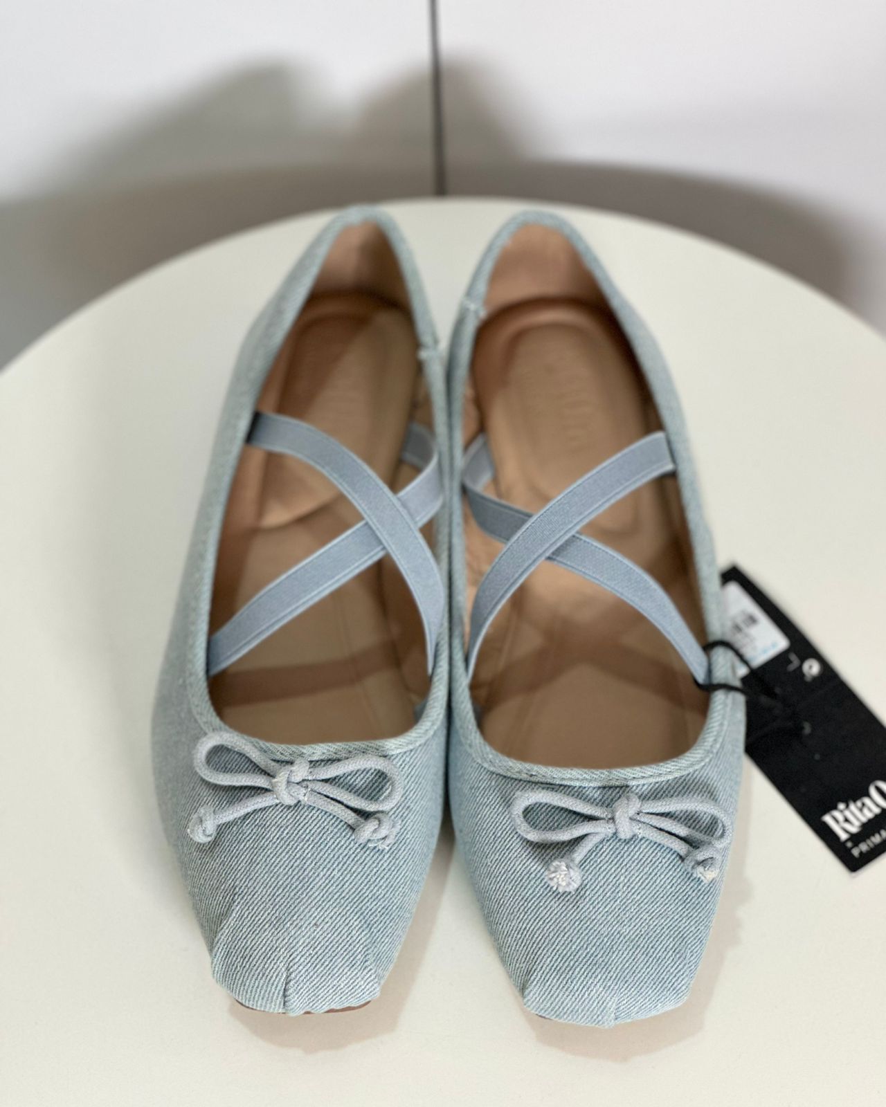 Primark denim blue shoes