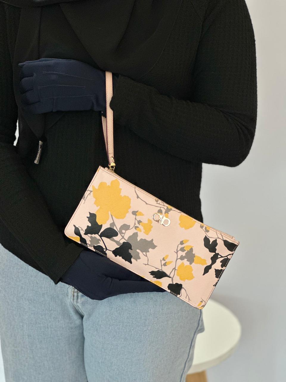 Floral Wristlet