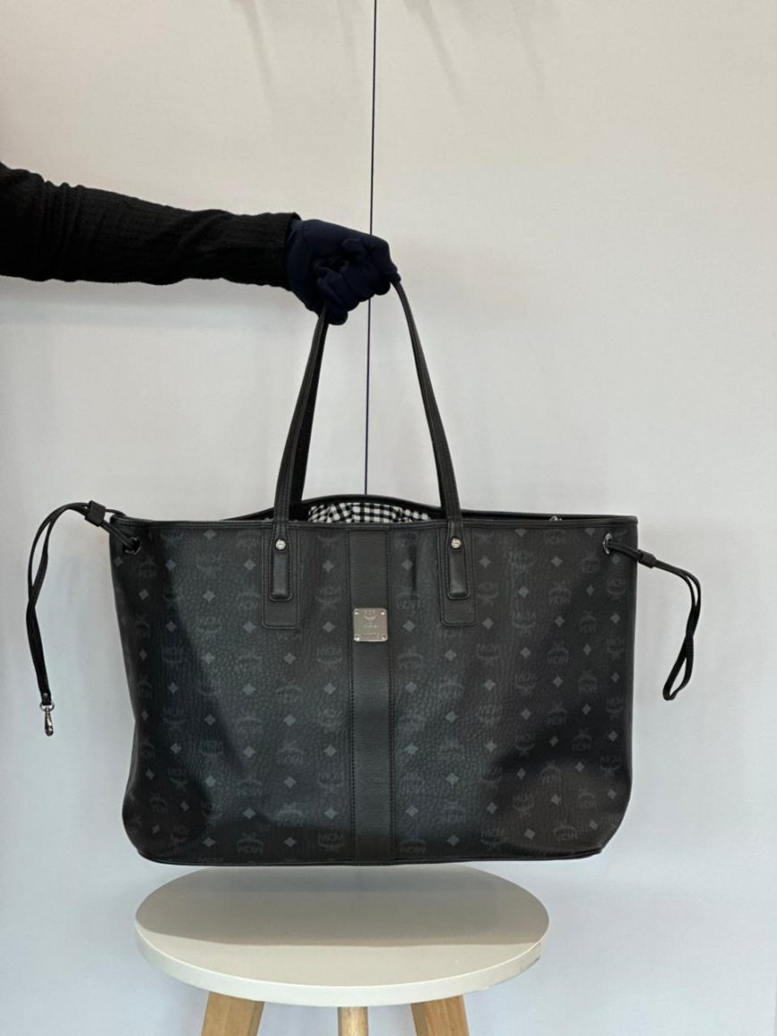 MCM REVERSIBLE LIZ SHOPPER LARGE